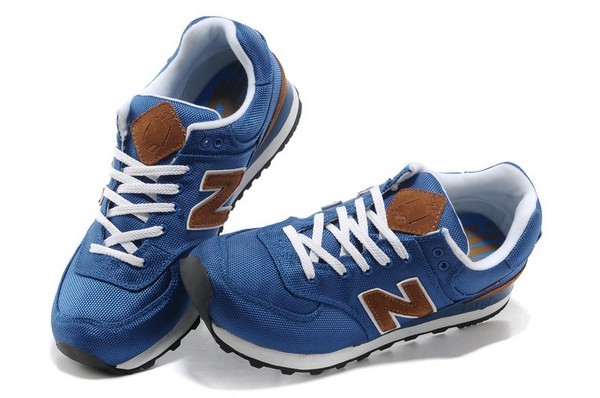 new balance femme bleu et marron